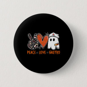 Peace Kärlek Gastro Ghost Nurse Gastroenterology H Knapp
