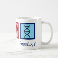 Peace Kärlek Genealogy Cute Genealogist