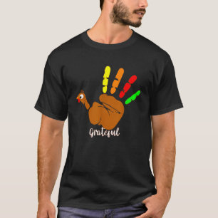 Peace Kärlek Hand undertecknar Turkiet tacksamt fö T Shirt