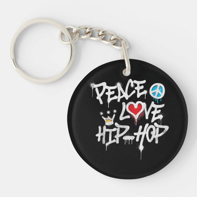 Peace Kärlek Hip hop Dancing (Framsidan)