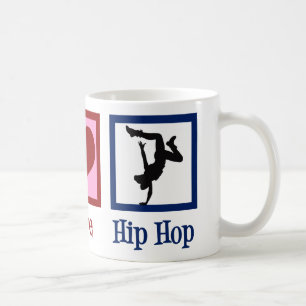 Peace Kärlek Hip hop Kaffemugg