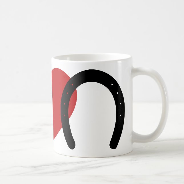 Peace-Kärlek-Hoof Kaffemugg (Höger)