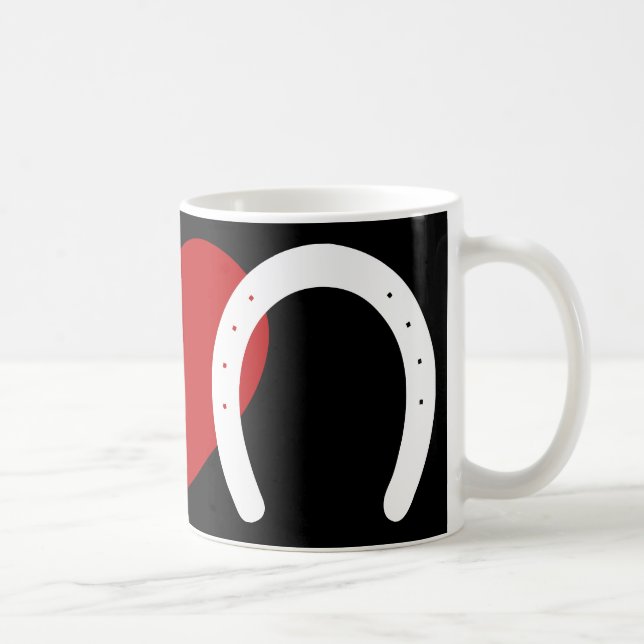 Peace-Kärlek-Hoof Kaffemugg (Höger)
