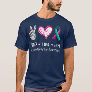 Peace Kärlek hoppas på ökad medvetenhet om sjä T Shirt