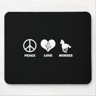 Peace Kärlek Horses Equestrian Musmatta