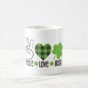 Peace Kärlek Irish-60682 Kaffemugg