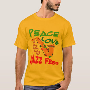 Peace Kärlek Jazz Fest 08 Tee