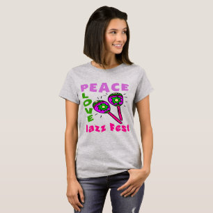 Peace Kärlek Jazz Fest T-shirt