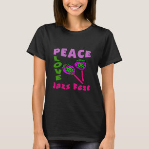 Peace Kärlek Jazz Fest T-shirt