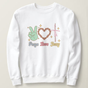 Peace kärlek Jesus T Shirt