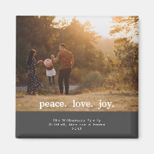 Peace Kärlek Joy Helgdag-julfamiljfoto