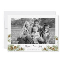 Peace Kärlek Joy - julfotoport