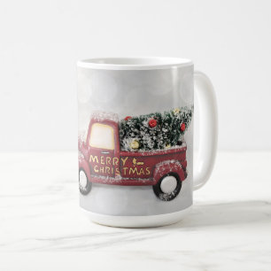 Peace Kärlek & Joy Leksak Lastbil God jul Kaffemugg