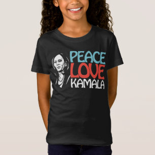 Peace Kärlek Kamala Harris 2020 T Shirt