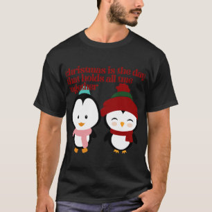PEACE KÄRLEK LAUGHTER FAMILY FIRANDE CHRISTMAS T SHIRT