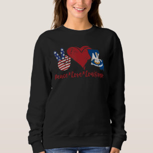 Peace Kärlek Louisiana T Shirt