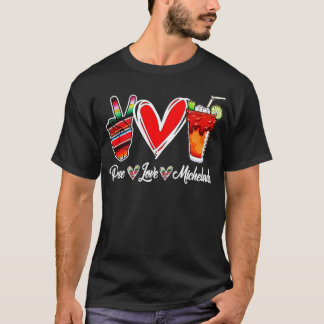 Peace Kärlek Micheladas Mexican Beer Michelada Hip T Shirt