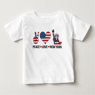 Peace Kärlek New York T Shirt