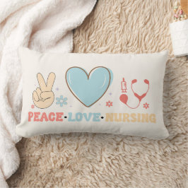 Peace Kärlek Nursing Dekorativ kudde - Mysigt & Sn