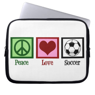 Peace Kärlek Ocer Laptop Fodral