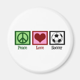 Peace Kärlek Ocer Magnet