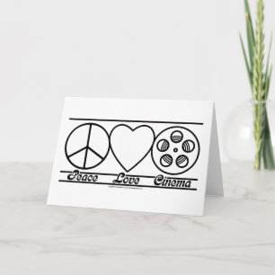 Peace Kärlek och Cinema Kort