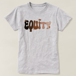 Peace Kärlek och Equity T Shirt