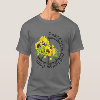 Peace Kärlek och ihåliga punkter T Shirt