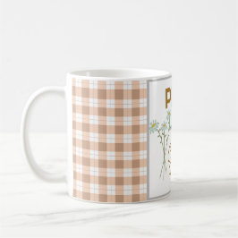 Peace Kärlek och Land Music Kaffemugg