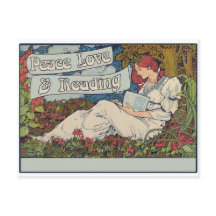 Peace kärlek och läsning