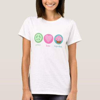 Peace Kärlek och Muffinsar T-Shirt