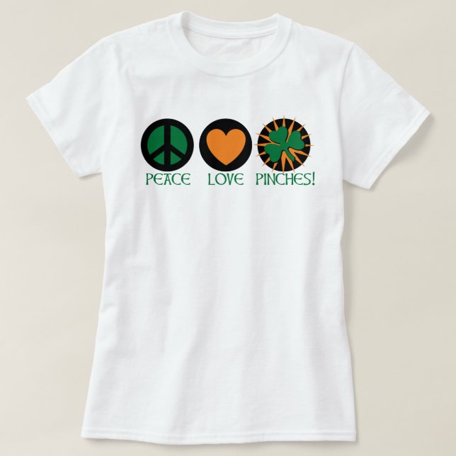 Peace Kärlek och Pinches Tröja (Design framsida)