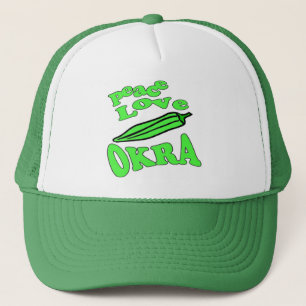 Peace Kärlek Okra Keps