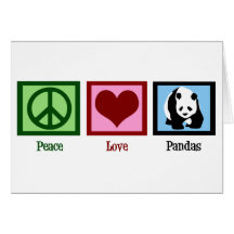 Peace Kärlek Pandas