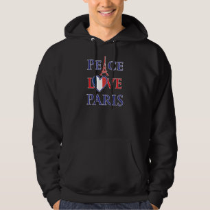 Peace Kärlek Paris Munkjacka