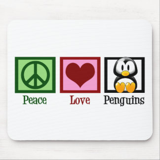 Peace Kärlek Penguins Musmatta