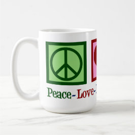 Peace Kärlek PhysiTherapy Cute PT Kaffemugg