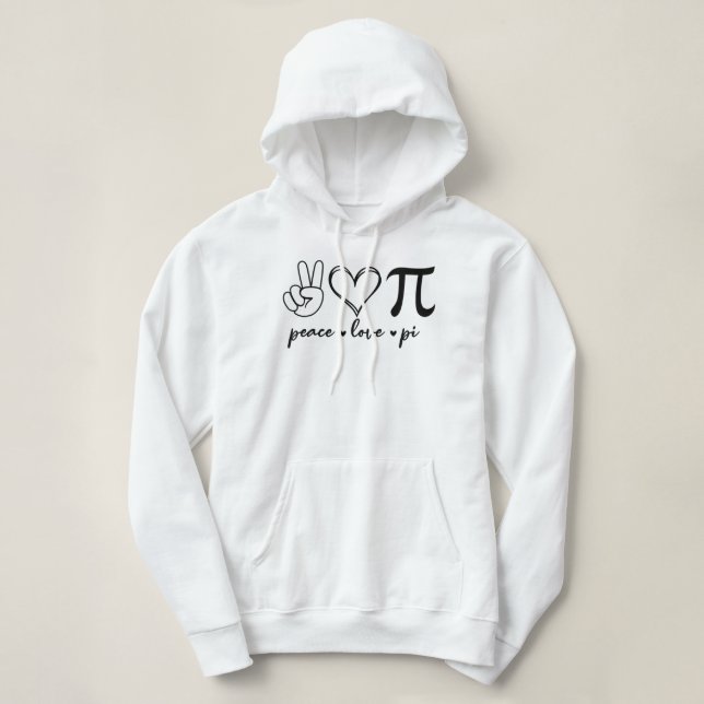 Peace Kärlek Pi Math Kärlek Pi Day Mathematics Mat T Shirt (Design framsida)