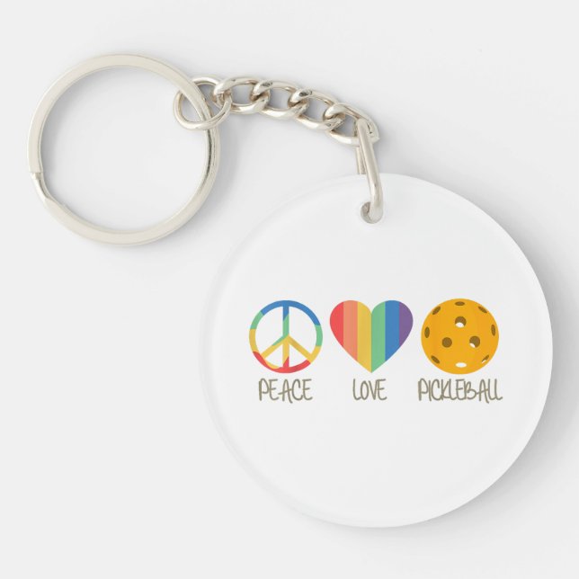 Peace Kärlek Pickleball (Framsidan)