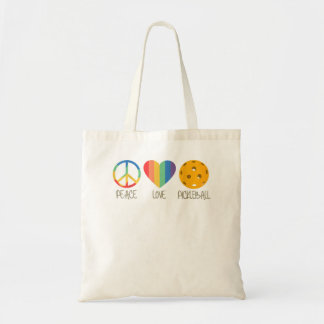 Peace Kärlek Pickleball 338 Tygkasse