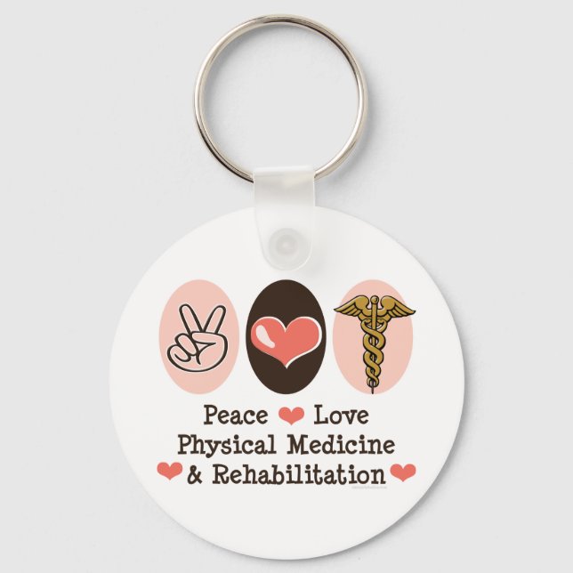 Peace Kärlek PM&R-Nyckelring Nyckelring (Framsida)