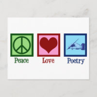 Peace Kärlek Poetry Söt Poet
