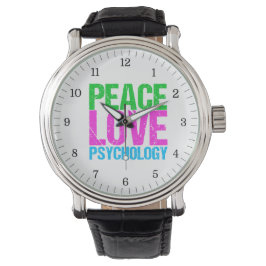 Peace Kärlek Psychology Cute Armbandsur