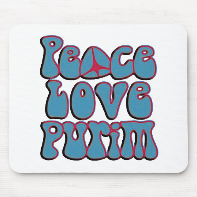 Peace Kärlek Purim.png Musmatta (Framsidan)