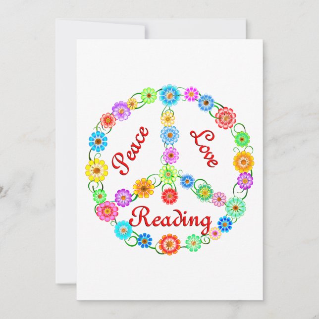 Peace Kärlek Reading (Framsida)