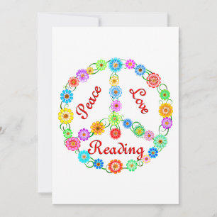 Peace Kärlek Reading