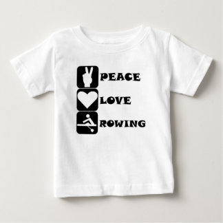 Peace Kärlek Rwing T Shirt