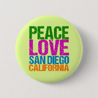 Peace Kärlek San Diego Kalifornien