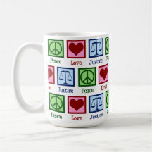Peace Kärlek Scale of Justice Cute Lawyer