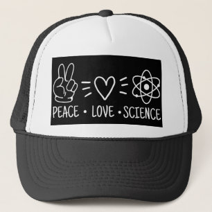 Peace Kärlek Science Keps